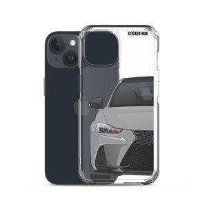 Silver Lexus IS300 - iPhone Case