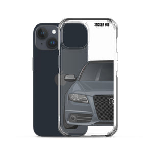 Meteor Gray B8 Audi S4 - iPhone Case