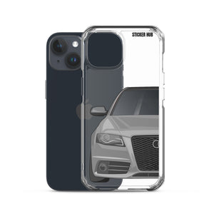 Quartz Gray B8 Audi S4 - iPhone Case