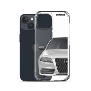 Silver B8 Audi S4 - iPhone Case