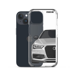 Silver B8.5 Audi S4 - iPhone Case