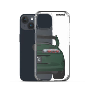 Green Toyota Supra - iPhone Case