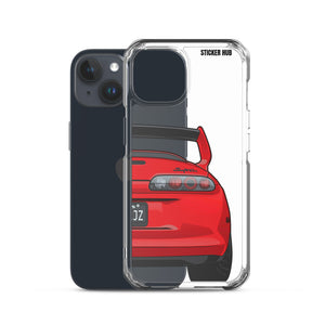 Red Toyota Supra - iPhone Case