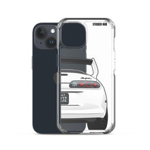 Load image into Gallery viewer, White Toyota Supra - iPhone Case