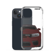 Load image into Gallery viewer, Octane Red Charger Hellcat (Widebody) - iPhone Case