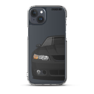 Black 03-04 Mustang SVT Cobra - iPhone Case