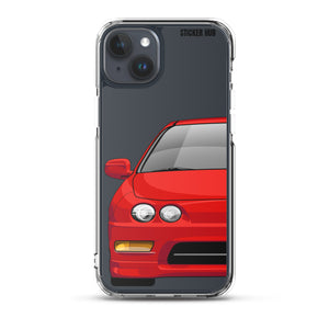 Red Acura Integra - iPhone Case