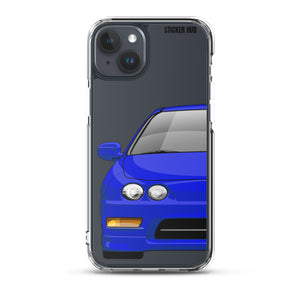 Blue Acura Integra - iPhone Case