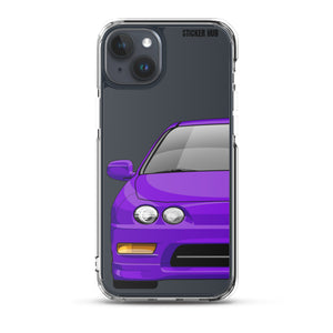 Purple Acura Integra - iPhone Case