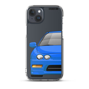 Light Blue Acura Integra - iPhone Case