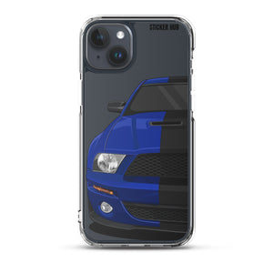 Blue 07-09 Mustang GT500 - iPhone Case