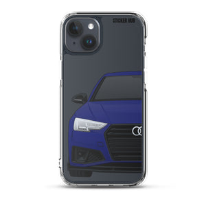 Navarra Blue Audi S4 "Facelift" - iPhone Case