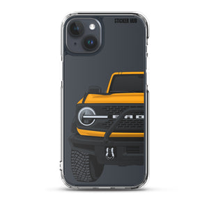 Cyber Orange Ford Bronco "First Edition" - iPhone Case