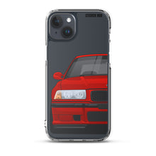 Load image into Gallery viewer, Red BMW E36 - iPhone Case