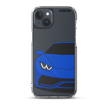 Load image into Gallery viewer, Dark Blue Lamborghini Huracan - iPhone Case