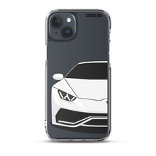 Load image into Gallery viewer, White Lamborghini Huracan - iPhone Case