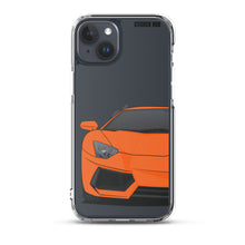 Load image into Gallery viewer, Orange Lamborghini Aventadoor - iPhone Case