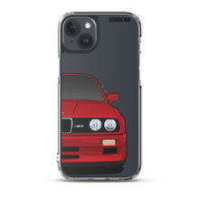 Load image into Gallery viewer, Dark Red BMW E30 - iPhone Case