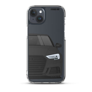 Black B9 Audi S3 - iPhone Case