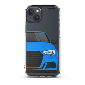 Turbo Blue B9 Audi S3 - iPhone Case