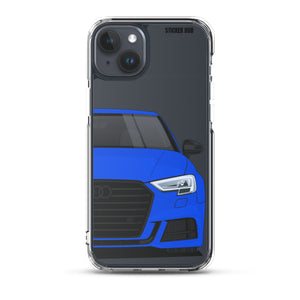 Ara Blue B9 Audi S3 - iPhone Case