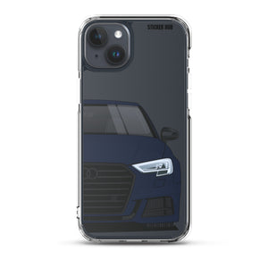 Moonlight Blue B9 Audi S3 - iPhone Case