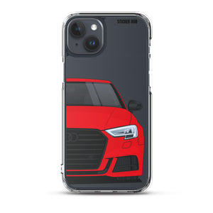 Tango Red B9 Audi S3 - iPhone Case