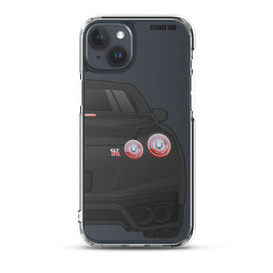 Black R35 Nissan GTR - iPhone Case