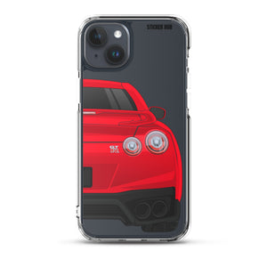 Solid Red R35 Nissan GTR - iPhone Case