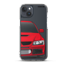 Load image into Gallery viewer, Red Mitsubishi Evo - iPhone Case