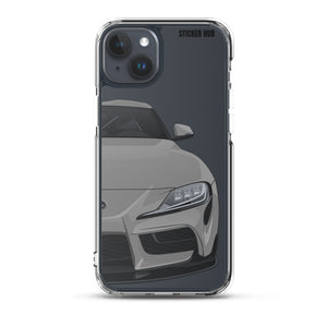 Turbulence Gray MKV Toyota Supra - iPhone Case