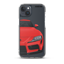 Load image into Gallery viewer, Renaissance Red MKV Toyota Supra - iPhone Case