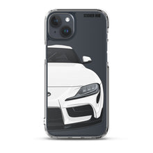 Load image into Gallery viewer, White MKV Toyota Supra - iPhone Case