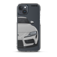 Load image into Gallery viewer, Silver MKV Toyota Supra - iPhone Case