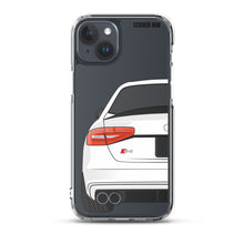 Load image into Gallery viewer, White B8.5 Audi S4 - iPhone Case