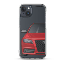 Load image into Gallery viewer, Brilliant Red B8 Audi S4 - iPhone Case