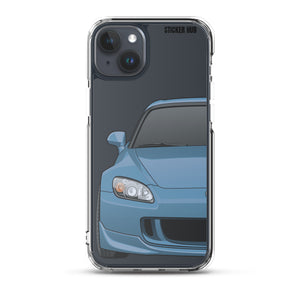 Suzuka Blue Honda S2000 - iPhone Case