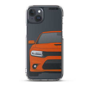 Orange 15-21 Charger - iPhone Case