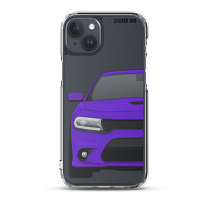 Purple 15-21 Charger - iPhone Case