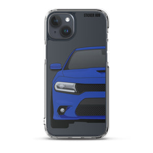 Blue 15-21 Charger - iPhone Case