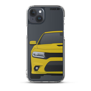 Yellow 15-21 Charger - iPhone Case