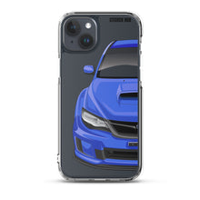 Load image into Gallery viewer, WR Blue 09-14 Subaru WRX STI - iPhone Case