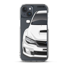 Load image into Gallery viewer, White 09-14 Subaru WRX STI - iPhone Case