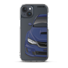 Load image into Gallery viewer, Plasma Blue 09-14 Subaru WRX STI - iPhone Case