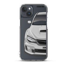 Load image into Gallery viewer, Silver 09-14 Subaru WRX STI - iPhone Case