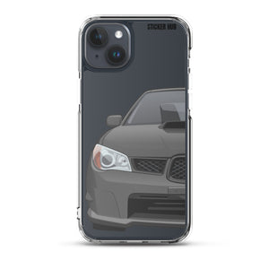 Urban Gray 06-07 Subaru WRX STI - iPhone Case