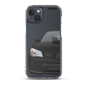 Black 06-07 Subaru WRX STI - iPhone Case