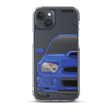 Load image into Gallery viewer, WR Blue Pearl 03-05 Subaru WRX STI - iPhone Case