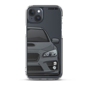 Gray 15-17 Subaru WRX STI - iPhone Case