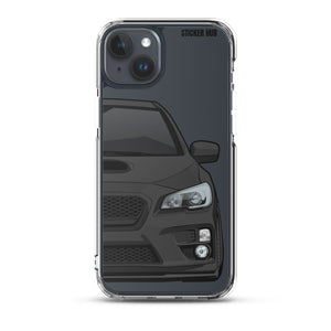 Black 15-17 Subaru WRX STI - iPhone Case